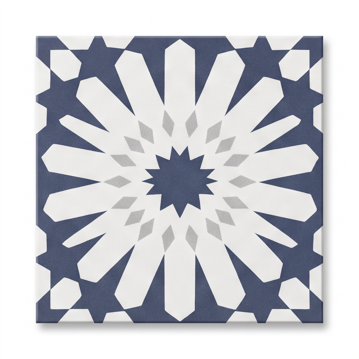 Decora Klebefliesen Marineblau-Weiß – Produktbild
