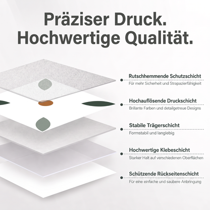Motiva Klebefliesen Creme mit Salbeigrün – Montage