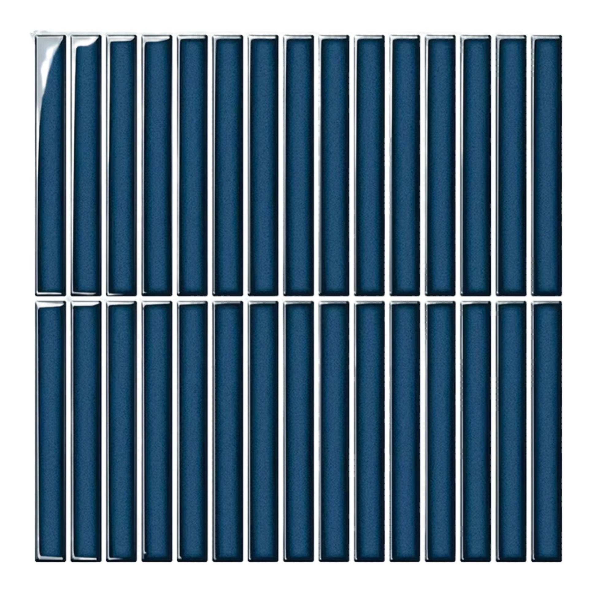 rinovim LINEA Klebefliesen Petrol – kühles Petrol-Blau mit Linienstruktur, selbstklebend, ohne Bohren & ohne Handwerker verlegbar