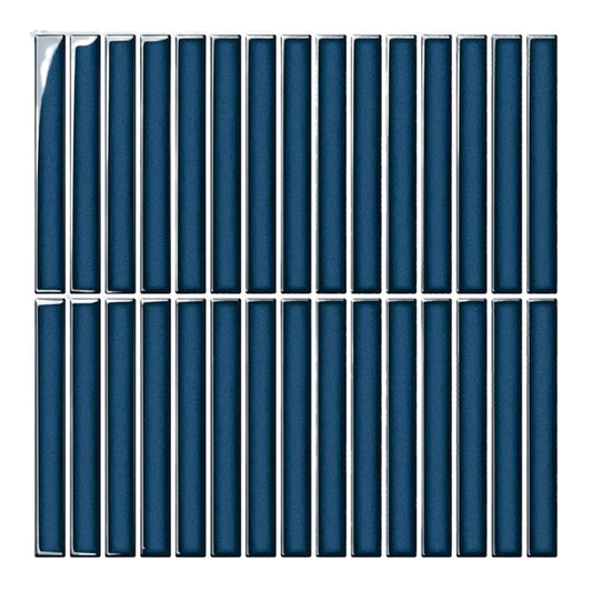 rinovim LINEA Klebefliesen Petrol – kühles Petrol-Blau mit Linienstruktur, selbstklebend, ohne Bohren & ohne Handwerker verlegbar